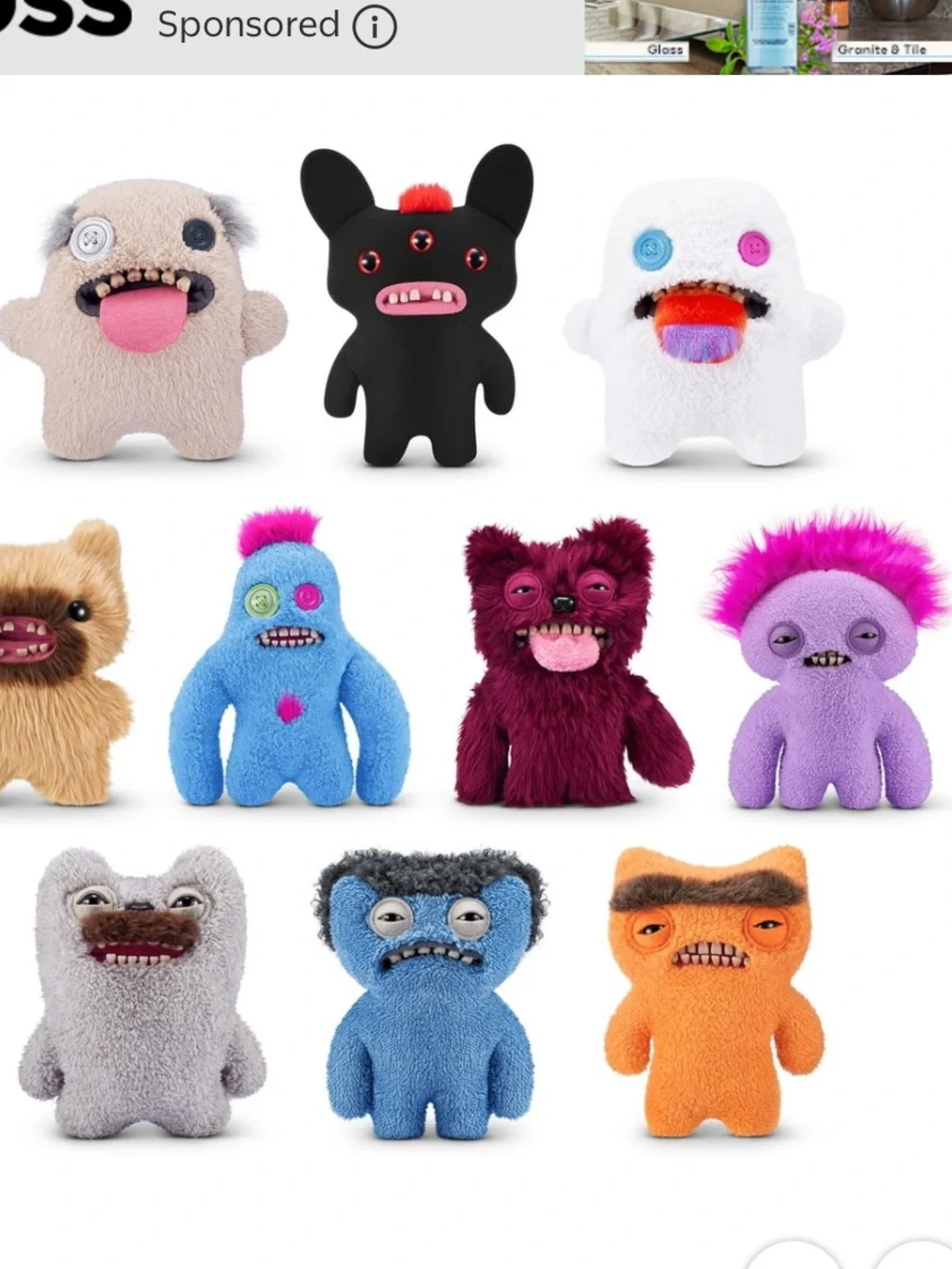 FUGGLER HAIRY FUGGS SCREECH BROWN FUNNY UGLY MONSTER